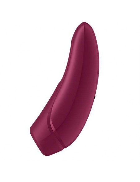 Stymulator łechtaczki Curvy 1+ Air Pulse Stimulator + Vibration Rose Red - Stymulatory łechtaczki bezdotykowe - 7