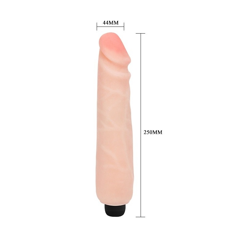 Elastyczny wibrator Real Penis 25 cm - 4