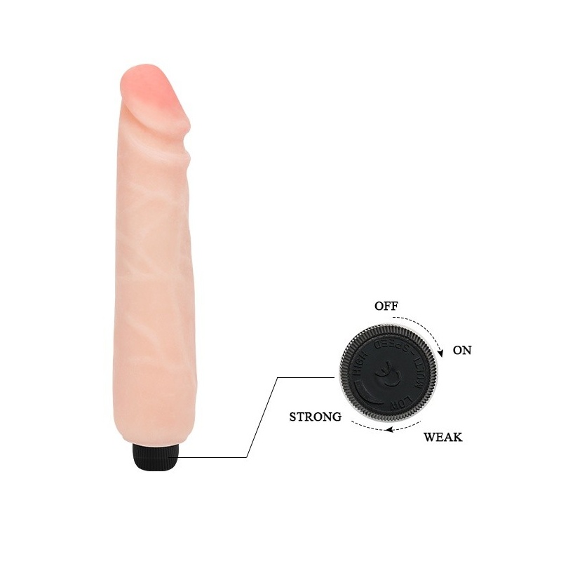 Elastyczny wibrator Real Penis 25 cm - 5