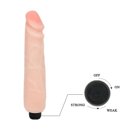 Elastyczny wibrator Real Penis 25 cm - 5