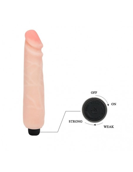 Wibrator realistyczny BAILE - Flexible Vibrator - Real Penis - Wibratory Realistyczne - 5