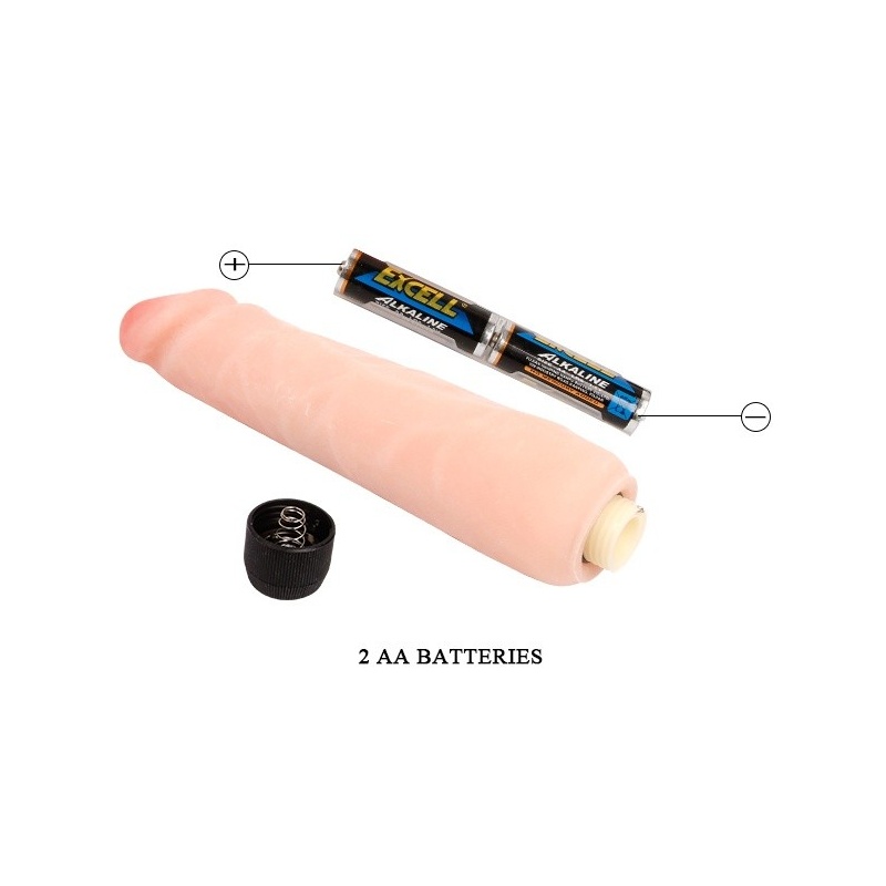 Elastyczny wibrator Real Penis 25 cm - 6