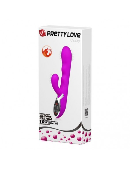 Wibrator punktu G - CRAZY USB 10 Funkcji - Wibratory Króliczki - 8