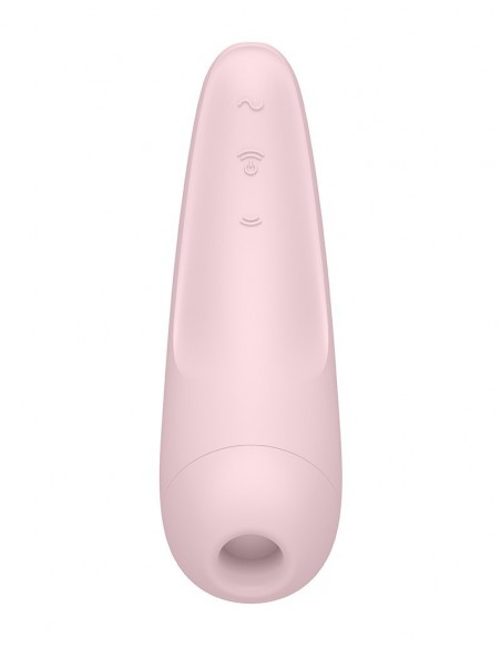 Bezdotykowy Stymulator Łechtaczki i Wibracje Curvy 2+ Air Pulse - Wibratory Bezdotykowe - 6