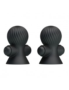 Pompki Na Sutki Pretty Love - Nipple Sucker 12 Function - Pompki do sutków i pochwy - 1