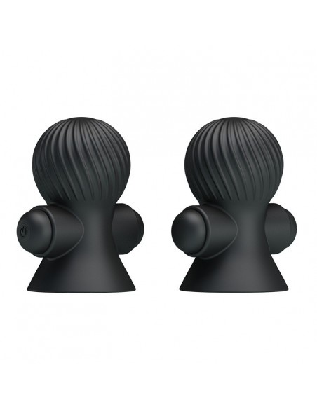 Pompki Na Sutki Pretty Love - Nipple Sucker 12 Function - Pompki do sutków i pochwy - 1