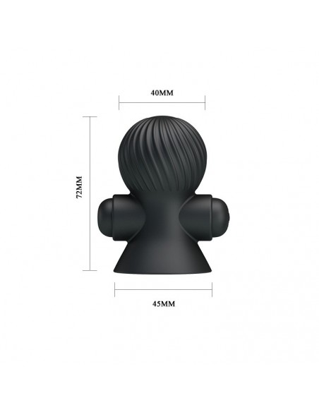 Pompki Na Sutki Pretty Love - Nipple Sucker 12 Function - Pompki do sutków i pochwy - 4