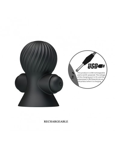 Pompki Na Sutki Pretty Love - Nipple Sucker 12 Function - Pompki do sutków i pochwy - 6