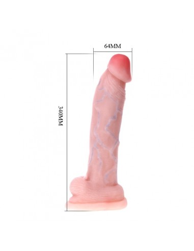 Dildo Gigant XXL BAILE Super Emperor 35,5 cm - Dilda giganty - 6