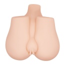 Masturbator Realistic Vagina & Anal Vibrating z dwoma otworami, 20 x 19 x 11,5 cm - 6
