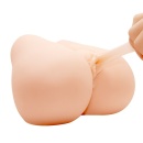 Masturbator Realistic Vagina & Anal Vibrating z dwoma otworami, 20 x 19 x 11,5 cm - 7