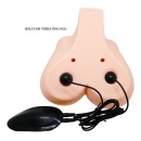 Masturbator Realistic Vagina & Anal Vibrating z dwoma otworami, 20 x 19 x 11,5 cm - 9