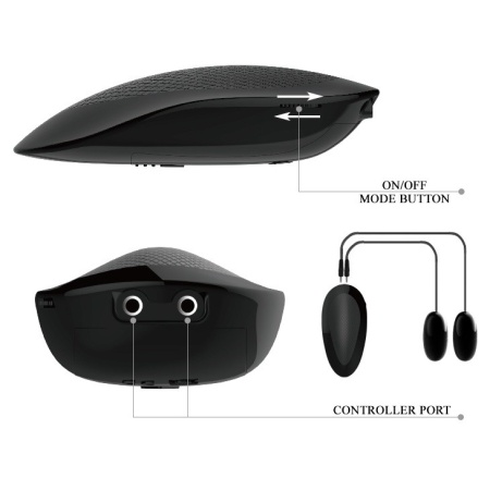 Masturbator Realistic Vagina & Anal Vibrating z dwoma otworami, 20 x 19 x 11,5 cm - 12