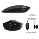 Masturbator Realistic Vagina & Anal Vibrating z dwoma otworami, 20 x 19 x 11,5 cm - 12