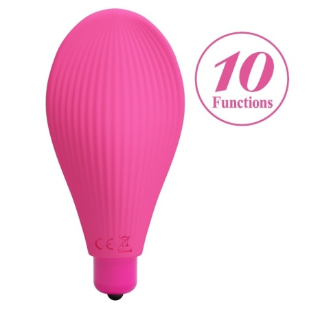 Stymulator łechtaczki Nicole 10-funkcyjny, 8,5 cm - 2