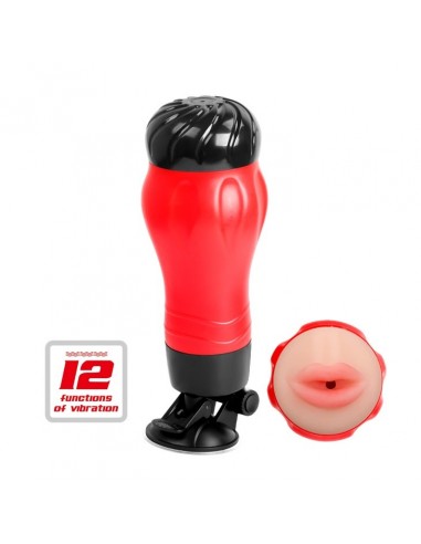 Te Usta Czekają Na Ciebie Masturbator Z Wibracjami - Masturbatory i Sztuczne pochwy - 1