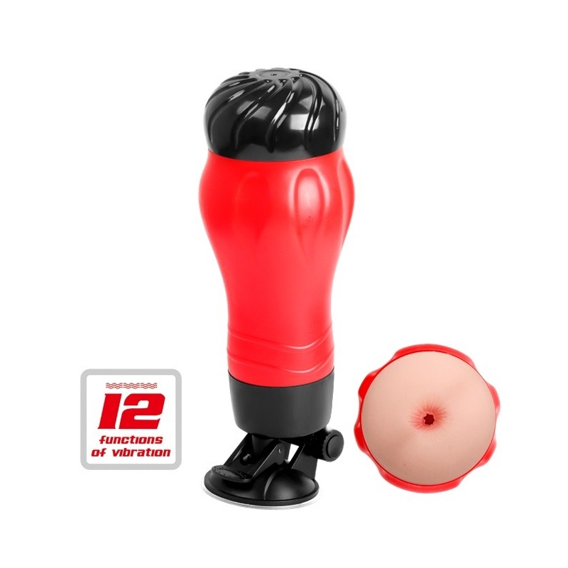 Stroker FLORA Anus 12 Function z regulowaną podstawą ssącą - 1