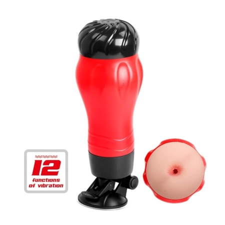 Stroker FLORA Anus 12 Function z regulowaną podstawą ssącą - 1