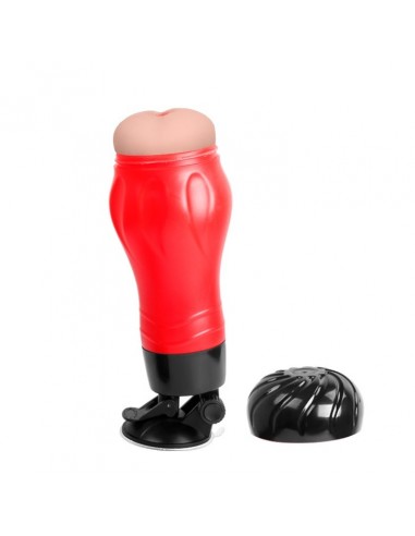 Masturbator Z Wibracją Crazy Bull - Flora Anus 12 Funkcji - Masturbatory i Sztuczne pochwy - 4