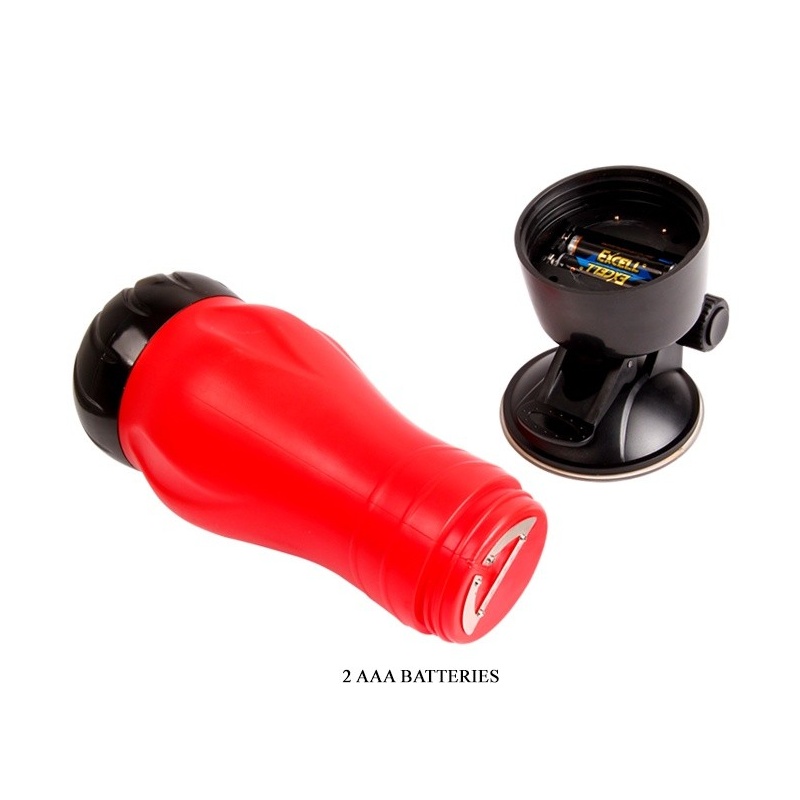 Stroker FLORA Anus 12 Function z regulowaną podstawą ssącą - 8