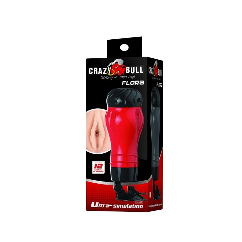 Stroker FLORA Anus 12 Function z regulowaną podstawą ssącą - 9