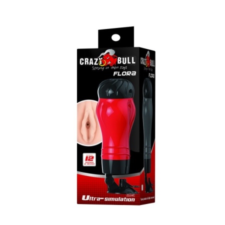 Stroker FLORA Anus 12 Function z regulowaną podstawą ssącą - 9