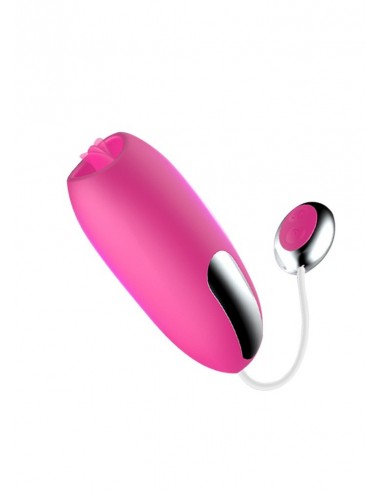 Stymulator Łechtaczki z Języczkiem Wibracjami i Funkcją Grzania - Wibratory Mini - 1