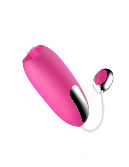 Stymulator Łechtaczki z Języczkiem Wibracjami i Funkcją Grzania - Wibratory Mini - 1