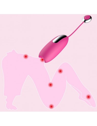 Stymulator Łechtaczki z Języczkiem Wibracjami i Funkcją Grzania - Wibratory Mini - 12