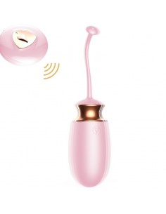 Jajeczko na Pilota z Grzaniem, Sterowaniem Głosowym i 10 Trybów Wibracji - Kulki Gejszy i Jajeczka Wibrujące - 1 2