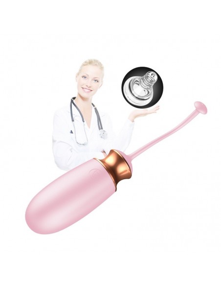 Jajeczko na Pilota z Grzaniem, Sterowaniem Głosowym i 10 Trybów Wibracji - Kulki Gejszy i Jajeczka Wibrujące - 4