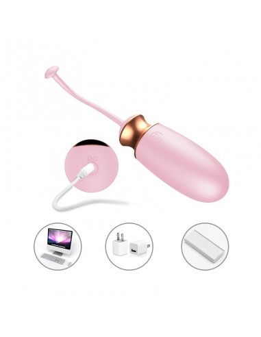 Jajeczko na Pilota z Grzaniem, Sterowaniem Głosowym i 10 Trybów Wibracji - Kulki Gejszy i Jajeczka Wibrujące - 8