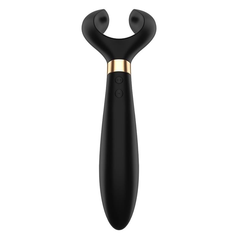 Endless Fun Multi Vibrator Black - 3 silniki, obrotowa głowica 180°, 100 kombinacji wibracji, długość 21-23,5 cm - 2