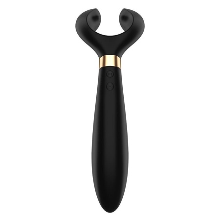 Endless Fun Multi Vibrator Black - 3 silniki, obrotowa głowica 180°, 100 kombinacji wibracji, długość 21-23,5 cm - 2
