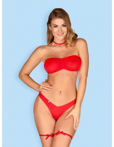 Strój mikołajki Kissmas Komplet  S/M - Kostiumy i przebrania erotyczne - 3