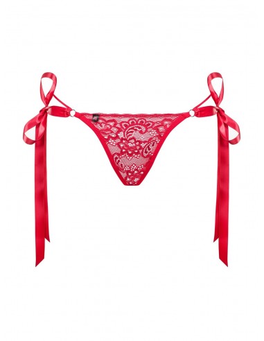 Bielizna erotyczna Lovlea Stringi Czerwone  S/M - Stringi - 6