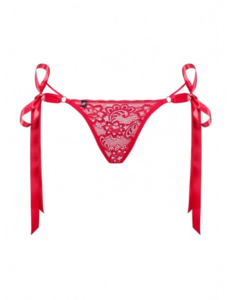 Bielizna erotyczna Lovlea Stringi Czerwone  S/M - Stringi - 6
