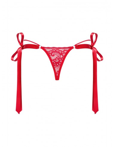 Bielizna erotyczna Lovlea Stringi Czerwone  S/M - Stringi - 7