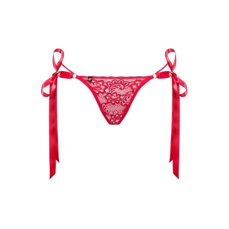 Bielizna erotyczna Lovlea Stringi Czerwone - 6