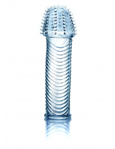 Stymulująca Nakładka Na Penisa Sleeve 053 - Przedłużki i nakładki na penisa - 1