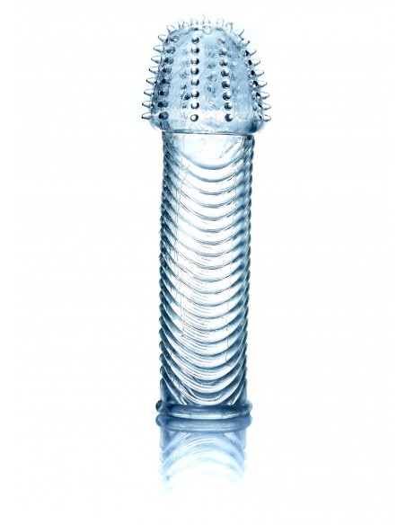 Stymulująca Nakładka Na Penisa Sleeve 053 - Przedłużki i nakładki na penisa - 1