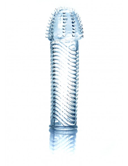 Stymulująca Nakładka Na Penisa Sleeve 053 - Przedłużki i nakładki na penisa - 2