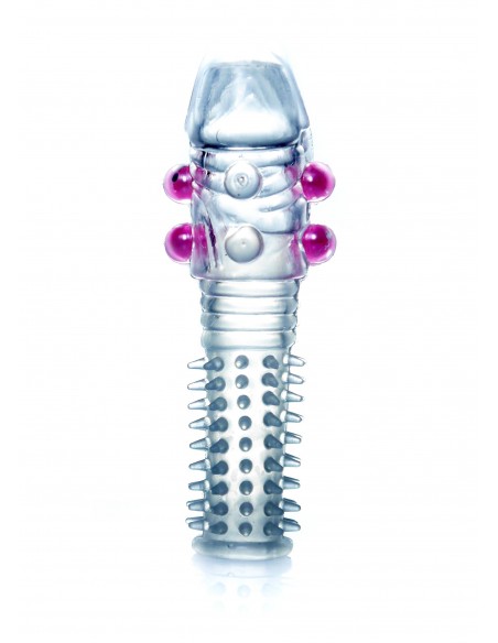 Stymulująca Nakładka Na Penisa Sleeve 06 - Przedłużki i nakładki na penisa - 2