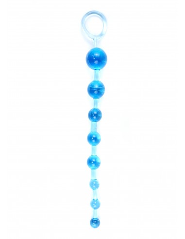 Kulki analne Jelly Anal 10 Beads Blue - Kulki analne, koraliki analne - 1