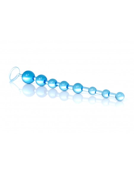 Kulki analne Jelly Anal 10 Beads Blue - Kulki analne, koraliki analne - 2