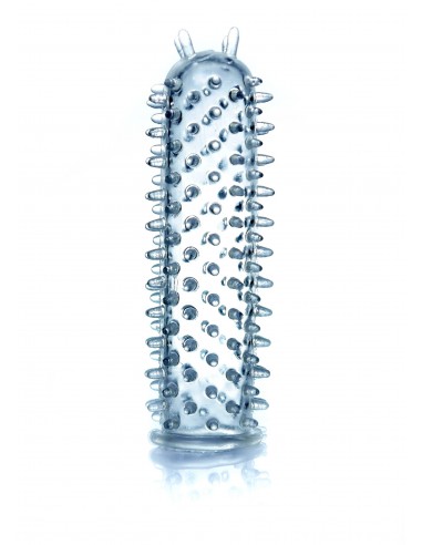 Stymulująca Nakładka Na Penisa Sleeve 08 - Przedłużki i nakładki na penisa - 2