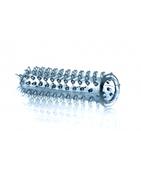 Stymulująca Nakładka Na Penisa Sleeve 08 - Przedłużki i nakładki na penisa - 3