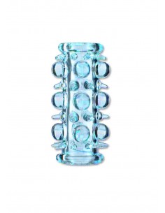 Nakładka Na Penisa  Stymulator-Stretchy Sleeve Blue - Przedłużki i nakładki na penisa - 1