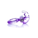 Pierścień na Penisa wibrujący Rabbit Vibro Cockring Fioletowy - 4