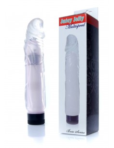 Żelowy wibrator Juicy Jelly - Multispeed Clear - Wibratory żelowe - 1 2